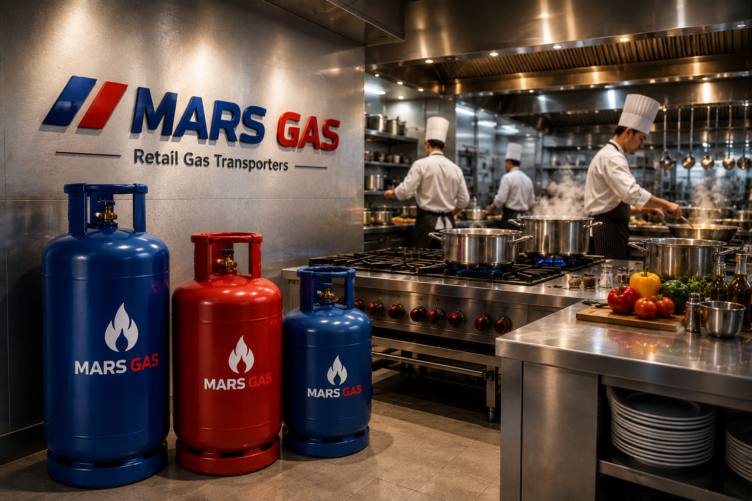 Mars Gas commercial stock